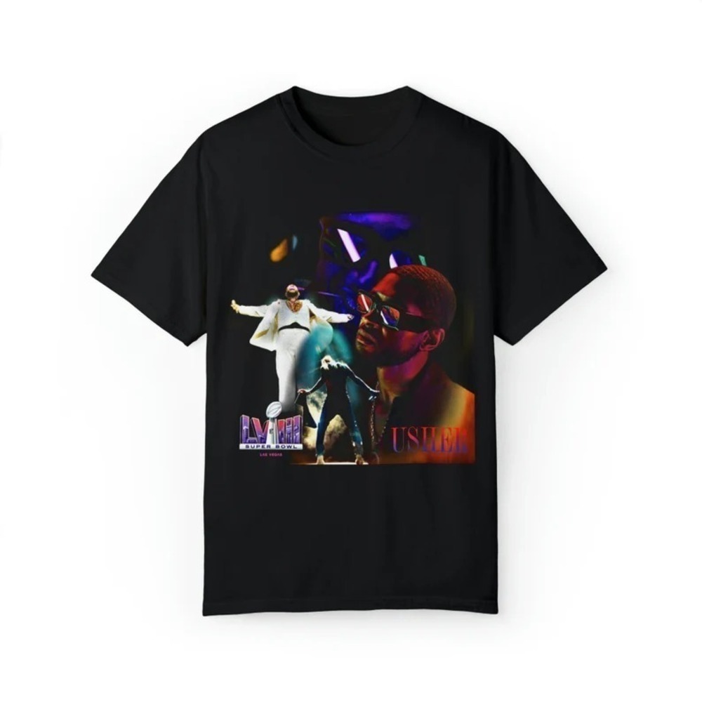 Usher Superbowl Halftime Show Unisex Tshirt Gift For Fan